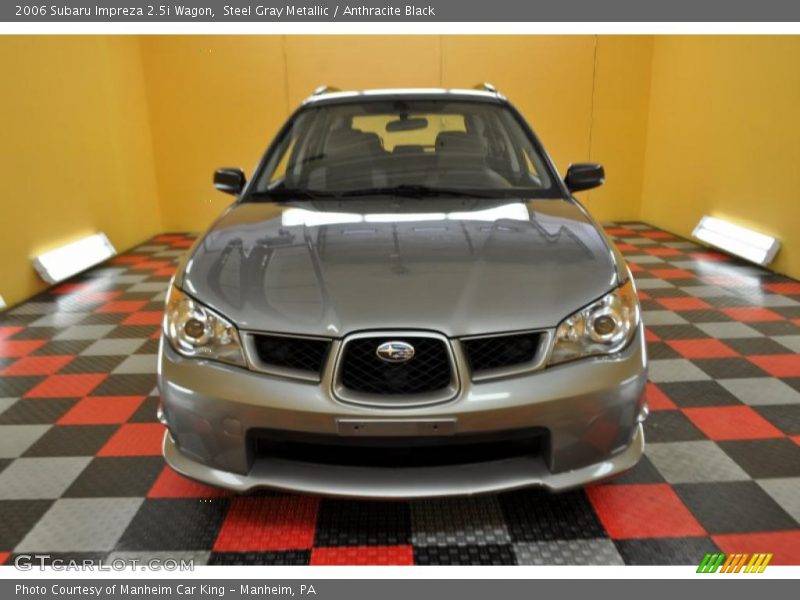 Steel Gray Metallic / Anthracite Black 2006 Subaru Impreza 2.5i Wagon