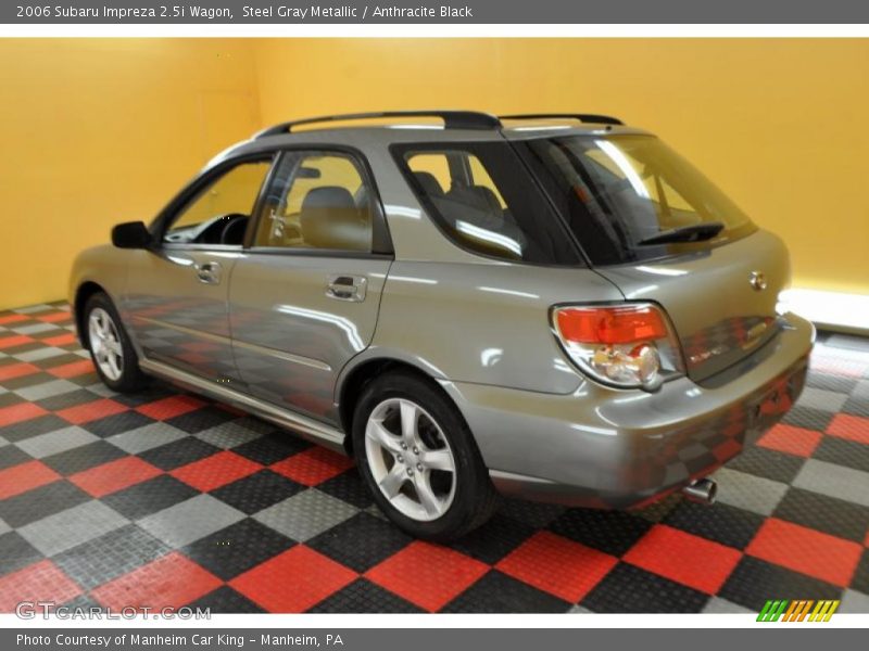 Steel Gray Metallic / Anthracite Black 2006 Subaru Impreza 2.5i Wagon