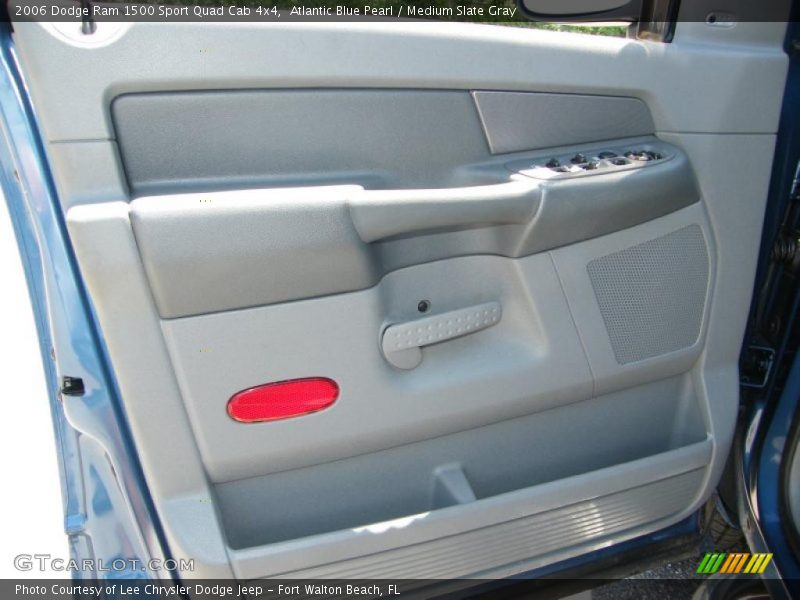 Atlantic Blue Pearl / Medium Slate Gray 2006 Dodge Ram 1500 Sport Quad Cab 4x4