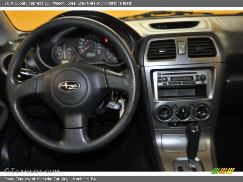 Steel Gray Metallic / Anthracite Black 2006 Subaru Impreza 2.5i Wagon