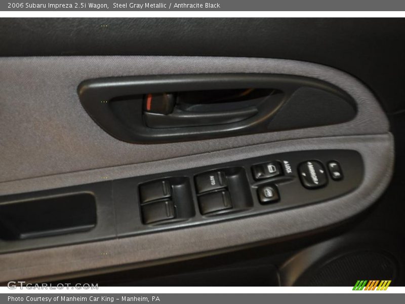 Steel Gray Metallic / Anthracite Black 2006 Subaru Impreza 2.5i Wagon