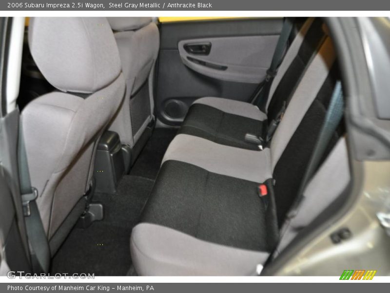 Steel Gray Metallic / Anthracite Black 2006 Subaru Impreza 2.5i Wagon