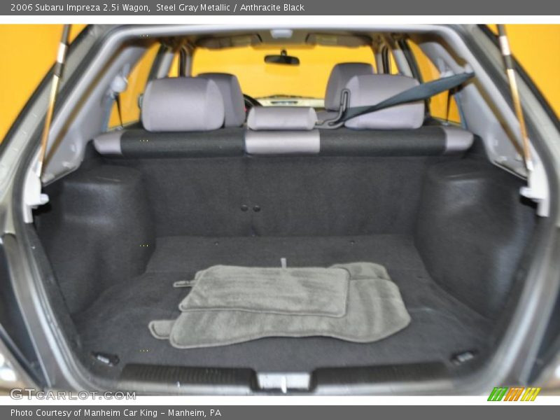 Steel Gray Metallic / Anthracite Black 2006 Subaru Impreza 2.5i Wagon