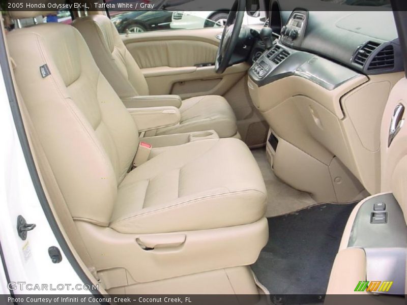 Taffeta White / Gray 2005 Honda Odyssey EX-L