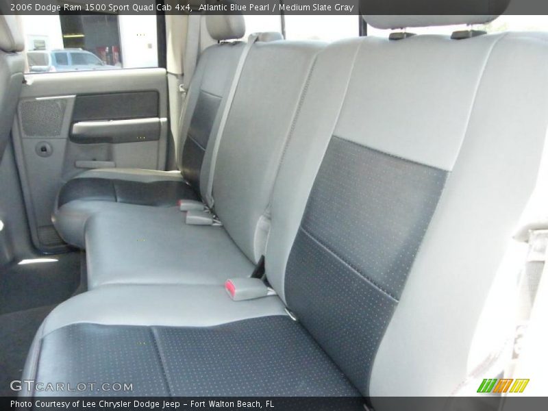 Atlantic Blue Pearl / Medium Slate Gray 2006 Dodge Ram 1500 Sport Quad Cab 4x4