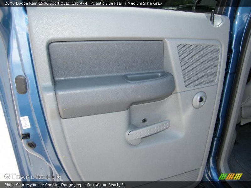 Atlantic Blue Pearl / Medium Slate Gray 2006 Dodge Ram 1500 Sport Quad Cab 4x4
