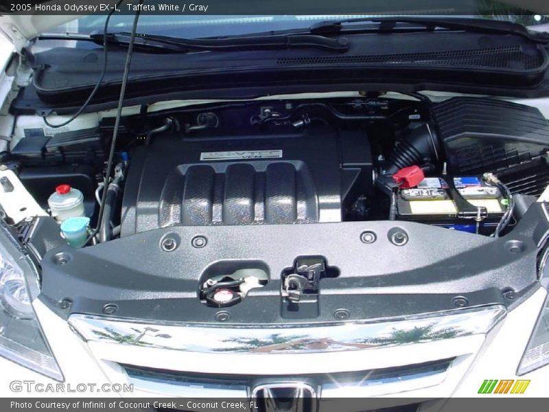Taffeta White / Gray 2005 Honda Odyssey EX-L