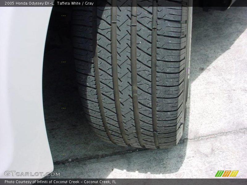 Taffeta White / Gray 2005 Honda Odyssey EX-L