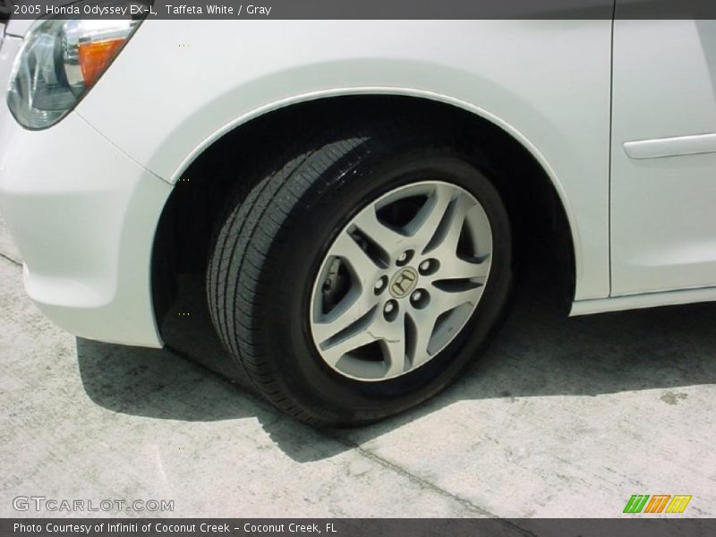 Taffeta White / Gray 2005 Honda Odyssey EX-L