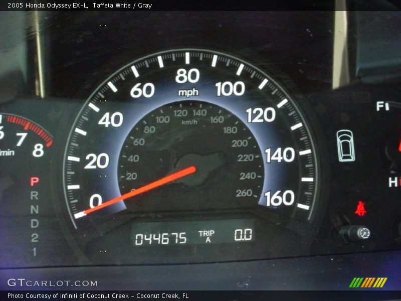 Taffeta White / Gray 2005 Honda Odyssey EX-L