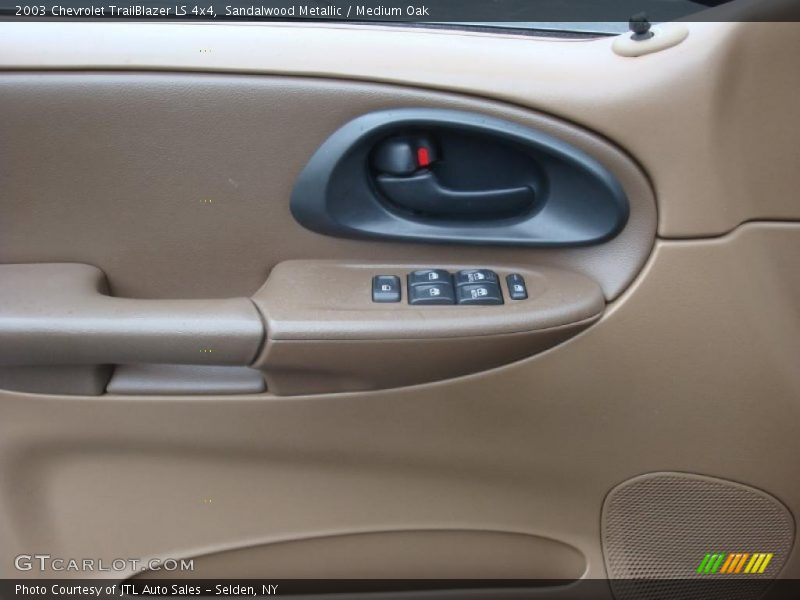 Sandalwood Metallic / Medium Oak 2003 Chevrolet TrailBlazer LS 4x4