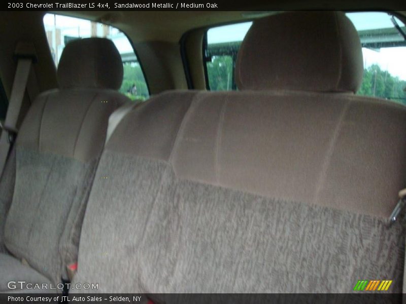 Sandalwood Metallic / Medium Oak 2003 Chevrolet TrailBlazer LS 4x4