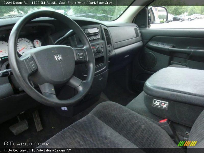 Bright White / Dark Slate Gray 2004 Dodge Ram 1500 SLT Regular Cab
