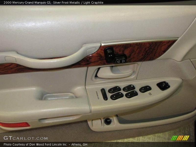 Silver Frost Metallic / Light Graphite 2000 Mercury Grand Marquis GS