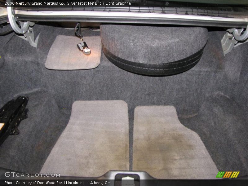 Silver Frost Metallic / Light Graphite 2000 Mercury Grand Marquis GS