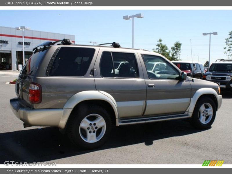 Bronze Metallic / Stone Beige 2001 Infiniti QX4 4x4