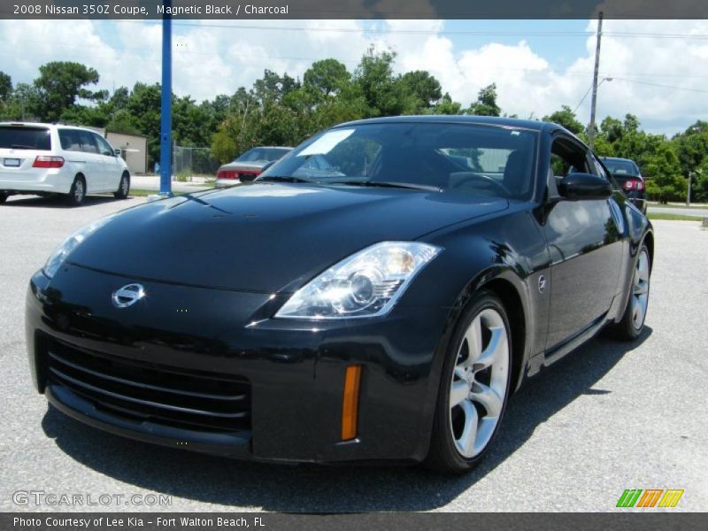 Magnetic Black / Charcoal 2008 Nissan 350Z Coupe