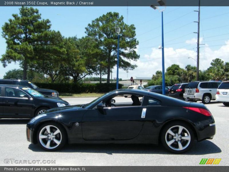Magnetic Black / Charcoal 2008 Nissan 350Z Coupe