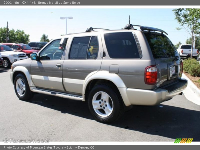 Bronze Metallic / Stone Beige 2001 Infiniti QX4 4x4