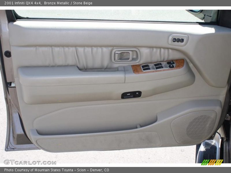 Bronze Metallic / Stone Beige 2001 Infiniti QX4 4x4