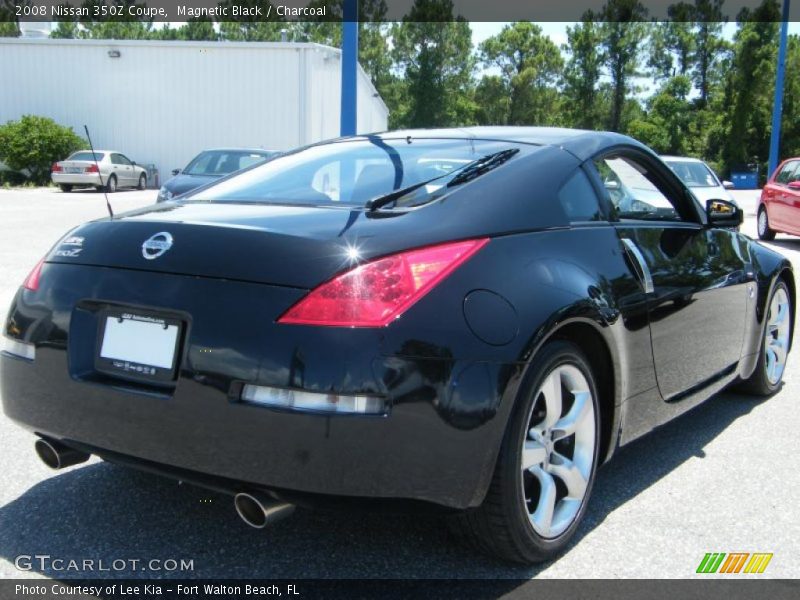 Magnetic Black / Charcoal 2008 Nissan 350Z Coupe