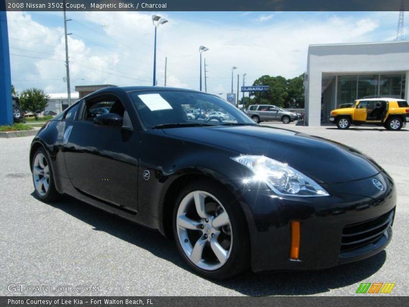 Magnetic Black / Charcoal 2008 Nissan 350Z Coupe