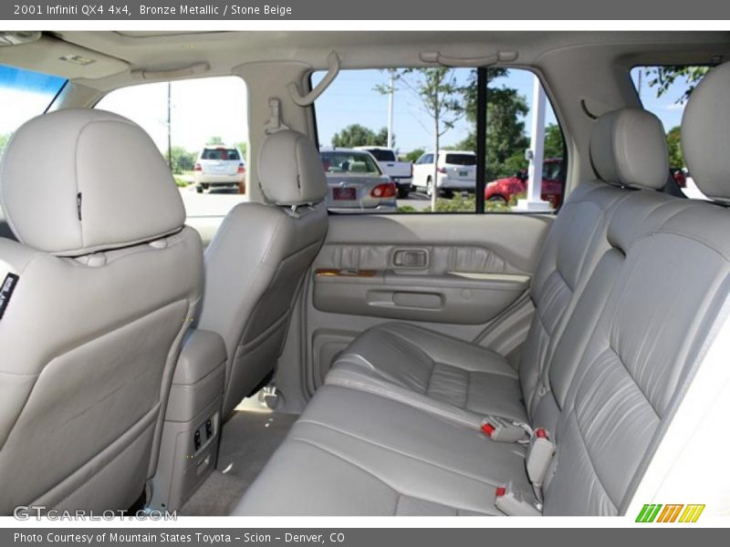 Bronze Metallic / Stone Beige 2001 Infiniti QX4 4x4