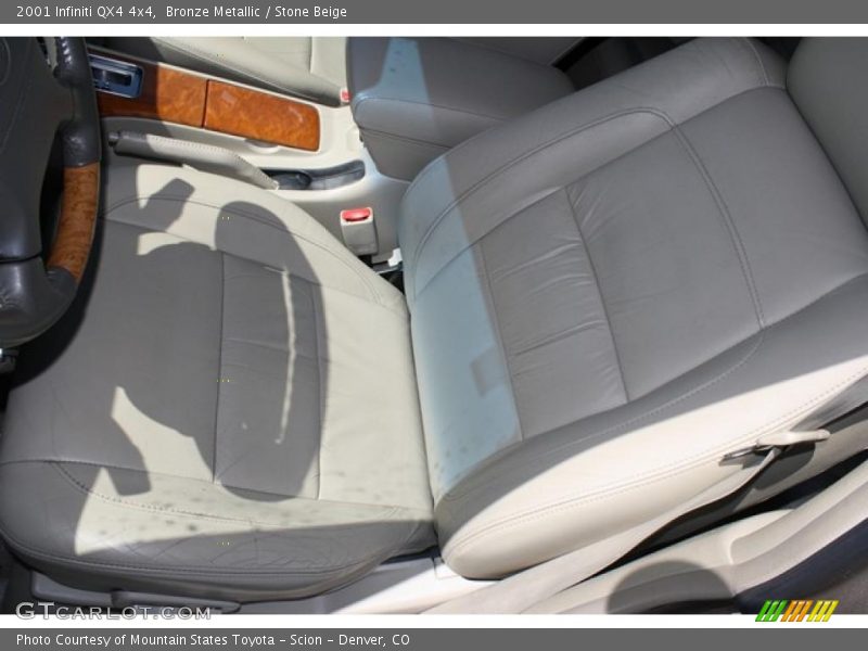Bronze Metallic / Stone Beige 2001 Infiniti QX4 4x4