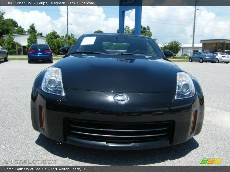 Magnetic Black / Charcoal 2008 Nissan 350Z Coupe