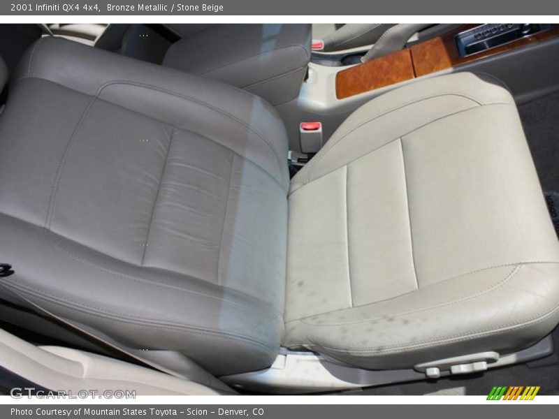 Bronze Metallic / Stone Beige 2001 Infiniti QX4 4x4