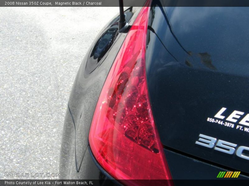 Magnetic Black / Charcoal 2008 Nissan 350Z Coupe