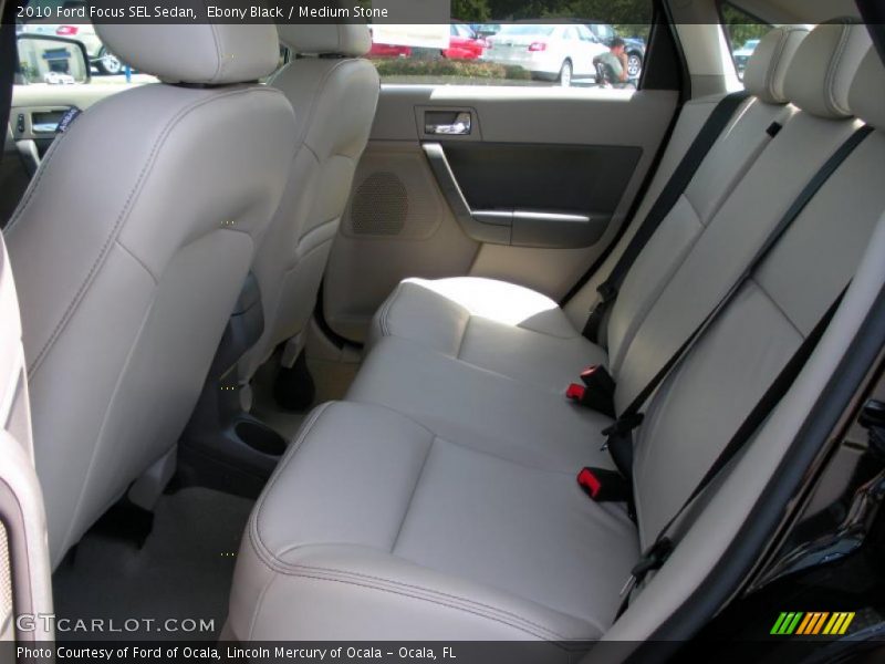 Ebony Black / Medium Stone 2010 Ford Focus SEL Sedan