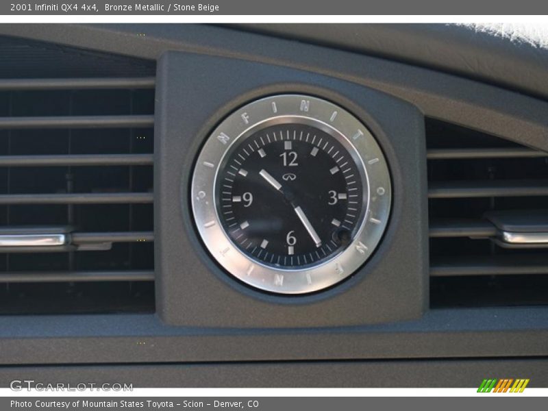 Bronze Metallic / Stone Beige 2001 Infiniti QX4 4x4