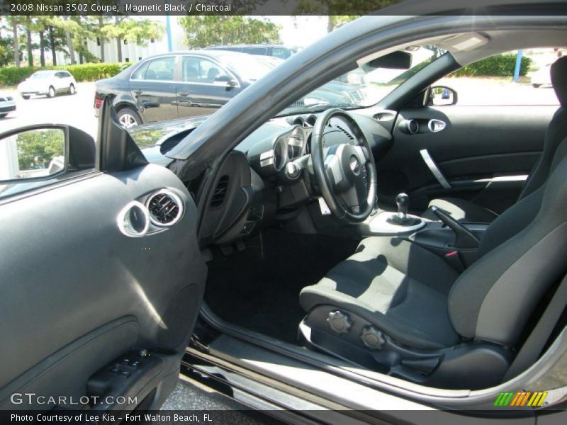 Magnetic Black / Charcoal 2008 Nissan 350Z Coupe