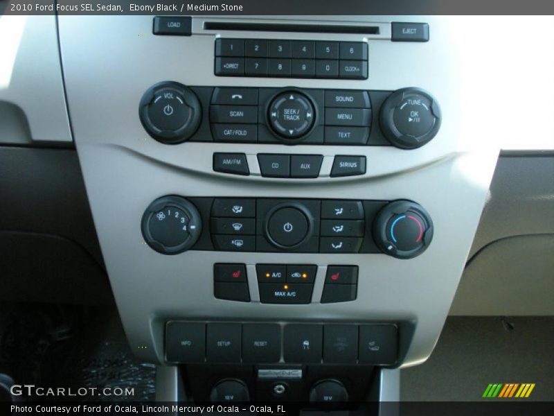 Ebony Black / Medium Stone 2010 Ford Focus SEL Sedan