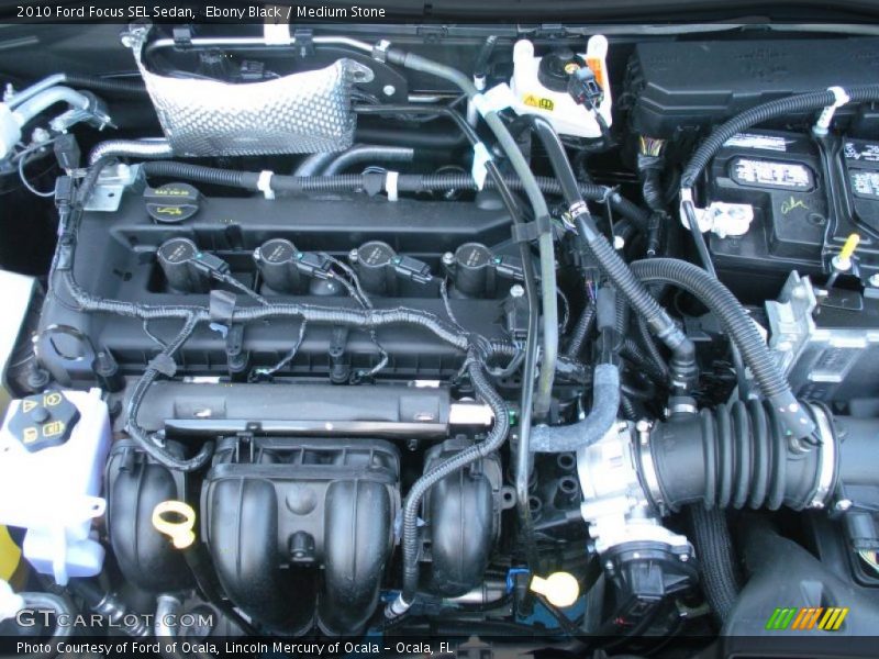 Ebony Black / Medium Stone 2010 Ford Focus SEL Sedan