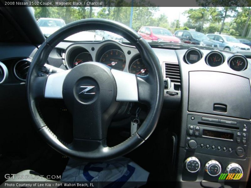 Magnetic Black / Charcoal 2008 Nissan 350Z Coupe