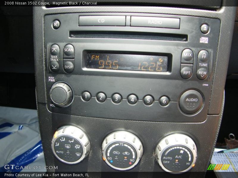 Magnetic Black / Charcoal 2008 Nissan 350Z Coupe