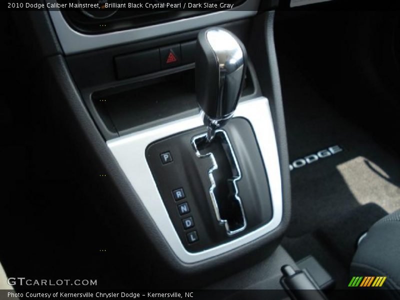 Brilliant Black Crystal Pearl / Dark Slate Gray 2010 Dodge Caliber Mainstreet