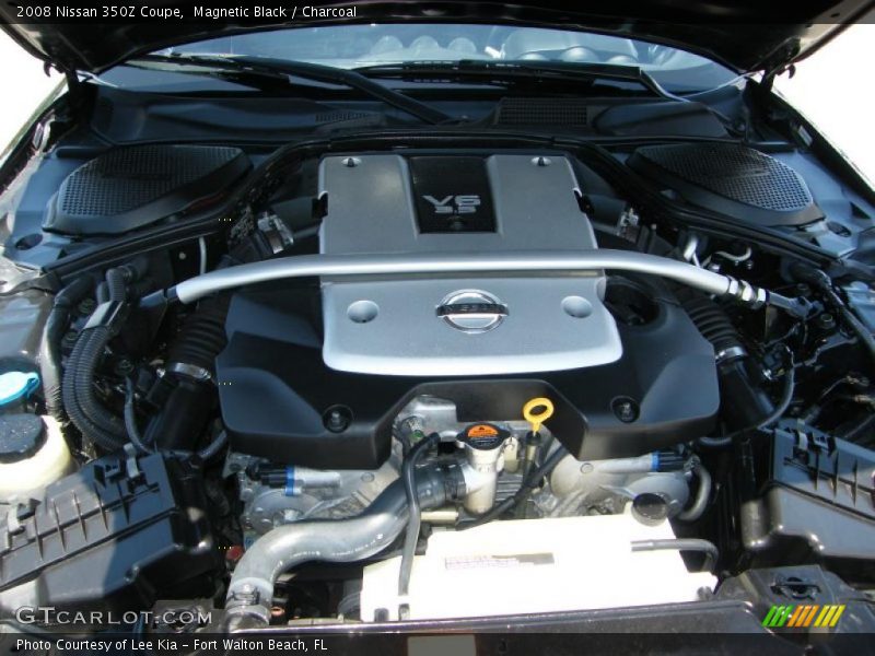Magnetic Black / Charcoal 2008 Nissan 350Z Coupe