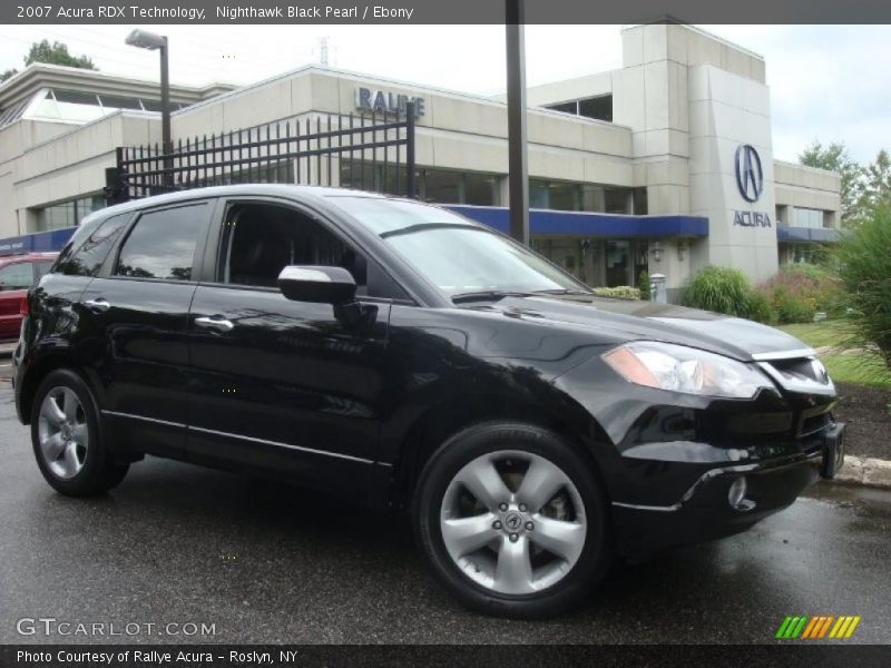 Nighthawk Black Pearl / Ebony 2007 Acura RDX Technology