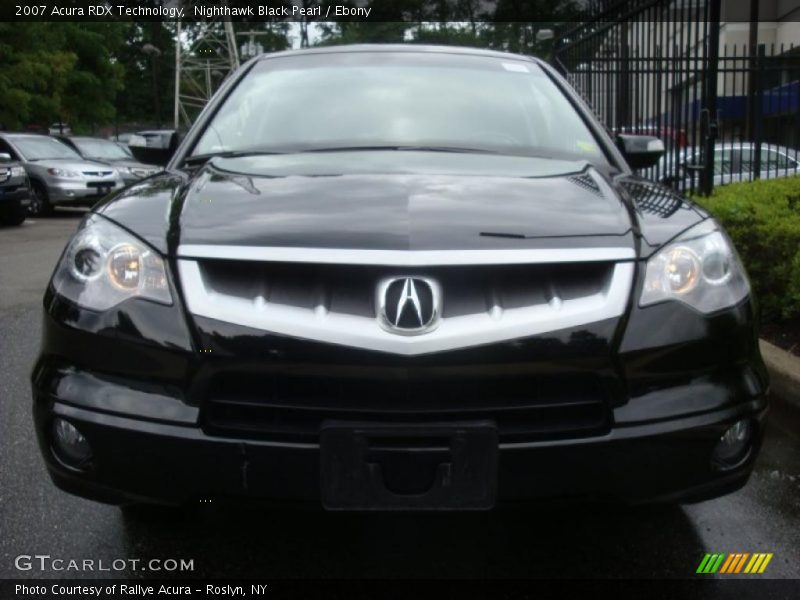 Nighthawk Black Pearl / Ebony 2007 Acura RDX Technology