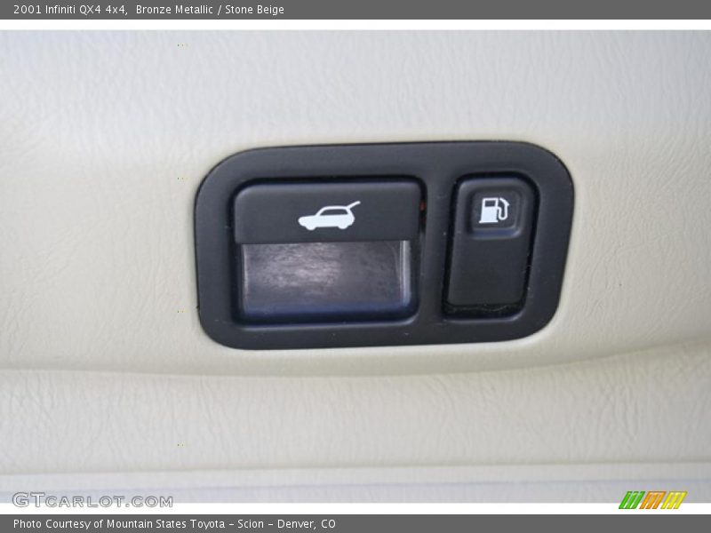Bronze Metallic / Stone Beige 2001 Infiniti QX4 4x4