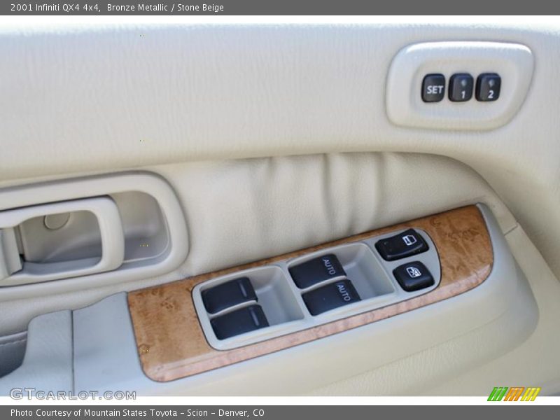 Bronze Metallic / Stone Beige 2001 Infiniti QX4 4x4