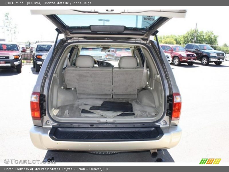 Bronze Metallic / Stone Beige 2001 Infiniti QX4 4x4