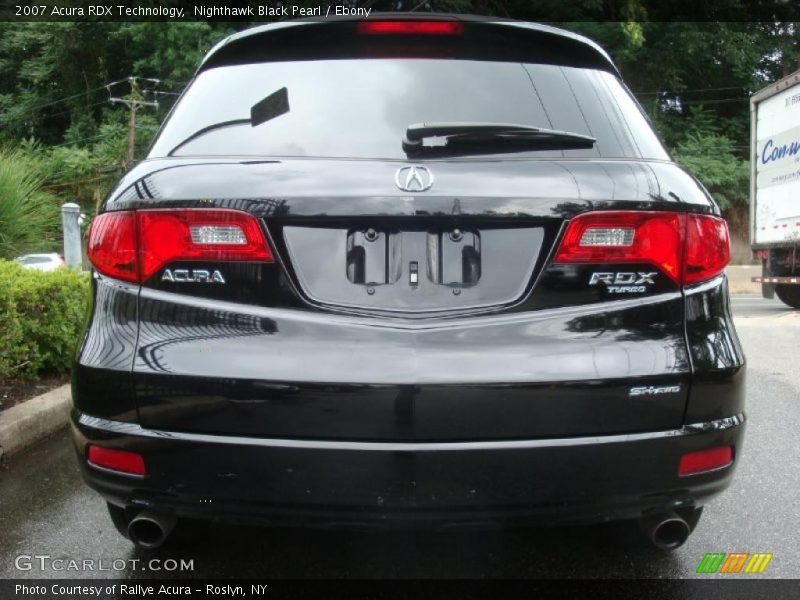 Nighthawk Black Pearl / Ebony 2007 Acura RDX Technology