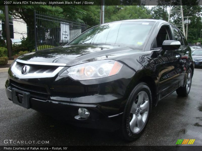Nighthawk Black Pearl / Ebony 2007 Acura RDX Technology