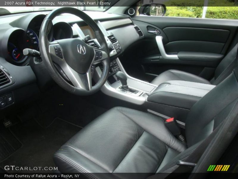 Nighthawk Black Pearl / Ebony 2007 Acura RDX Technology