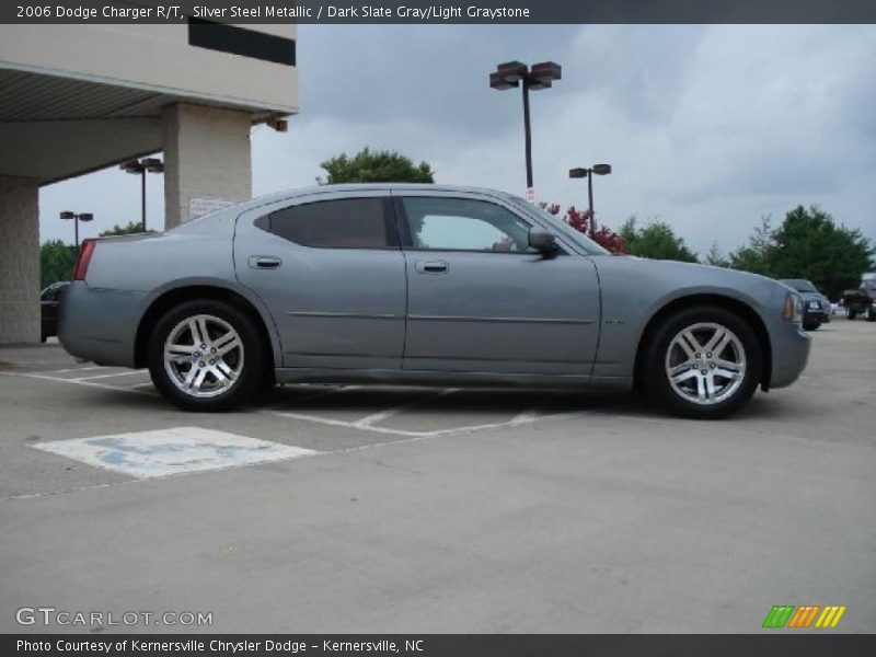 Silver Steel Metallic / Dark Slate Gray/Light Graystone 2006 Dodge Charger R/T