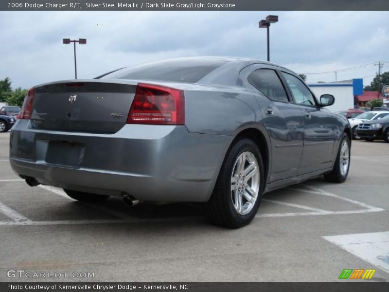 Silver Steel Metallic / Dark Slate Gray/Light Graystone 2006 Dodge Charger R/T